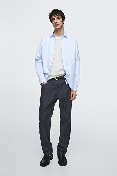 Massimo Dutti Hafif desized slim fit jean