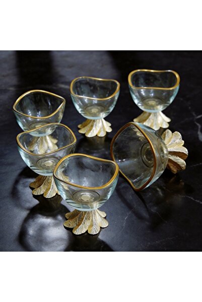 Elta Collection 6-Piece Luxury Coffee Side Mini Turkish Delight Bowl Sugar Bo...