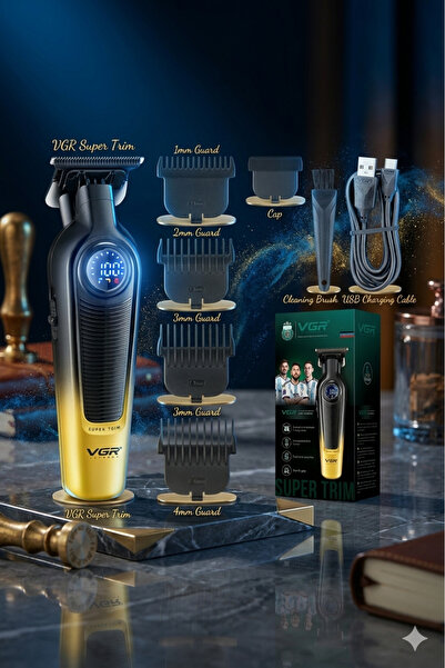 VGR V-996 Professional Shaver | 7000 RPM Turbo Motor, Ceramic and Titanium Bl...