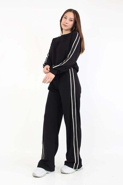 Mckanzie طقم أوشو برقبة دائرية وأطراف سفلية مكتوب عليها 2691 راجب راجب