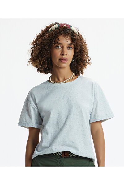 Yargıcı Short Sleeve T-Shirt with Folded Sleeves