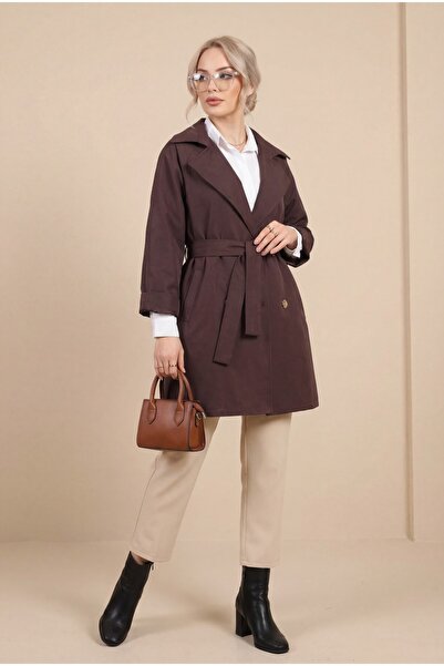 HİJABAYA Καμπαρντίνα μεσαίου μήκους με κουμπιά Bolero