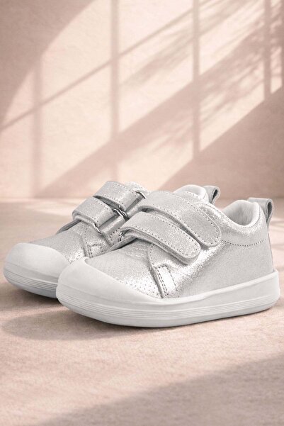 Rakerplus Sonic Genuine Leather - White Anatomical Baby Sneakers
