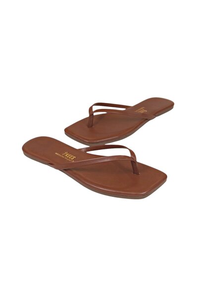 Tkees Дамски ежедневни стилни чехли с камилен връх