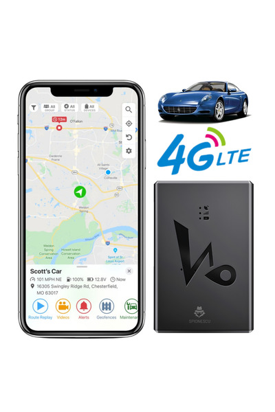 Spionescu Mini tracker GPS 4G, Q10, monitorizare în timp real, magnetic, auto...