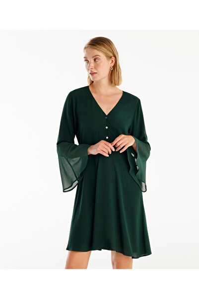 Yargıcı V-Neck Dress