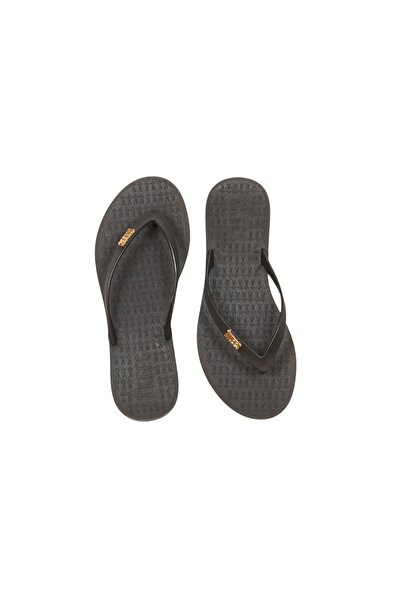 Tkees Дамски черни сандали с ремъци за плаж