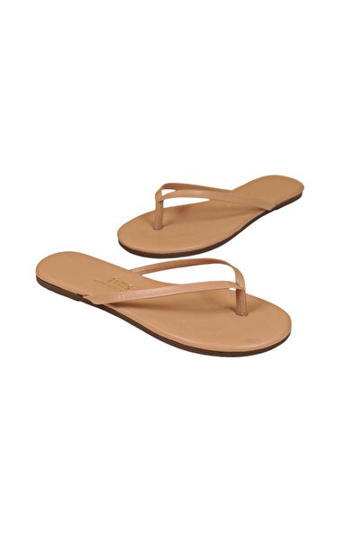 Tkees Γυναικείες Κλασικές Κρεμ Κομψές Καθημερινές Σαγιονάρες Παντόφλες