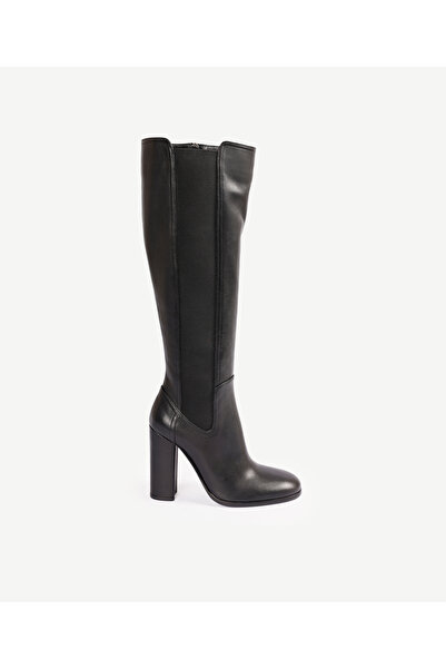 Yargıcı Lastikli Topuklu Çizme