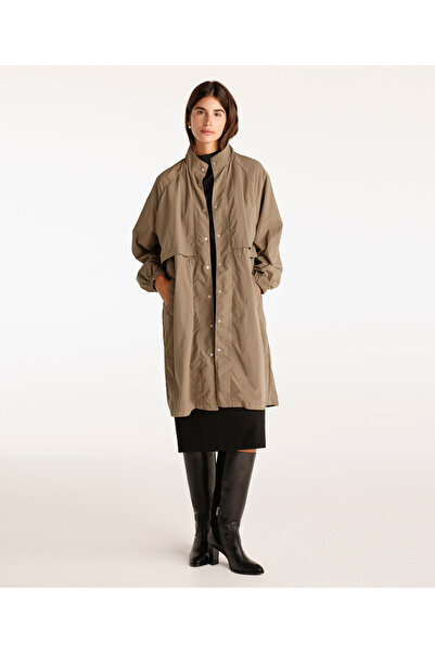 Yargıcı Top Coat with Front Detail