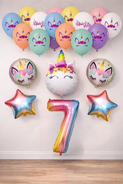 Patladı Gitti Set de sărbătoare pentru petrecerea de aniversare cu tematică u...