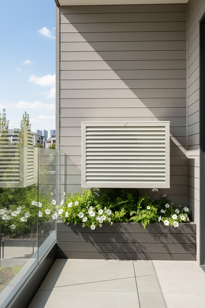 LICCIA Klima Motoru/Dış Ünite Gizleme/Koruma Kafesi XS 86X44X65(H) 7000BTU-90...