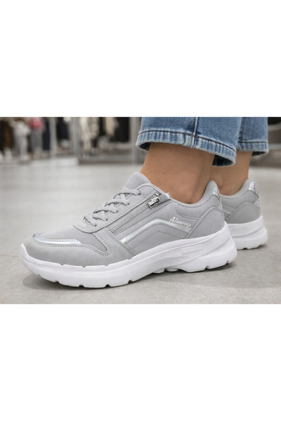 Almera , YANDAN FERMUARLI - AKILLI AYAK PEDLİ- TREND SPOR AYAKKABI - ŞIK-RAHAT-