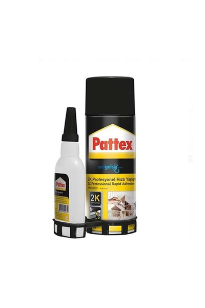 Pattex 2k Aktivatörlü Hızlı Yapıştırıcı 100 ml 17 ml