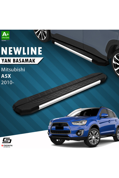 S Dizayn Mitsubishi ASX NewLine Krom Yan Basamak 183 Cm 2010 Üzeri A+ Kalite ...