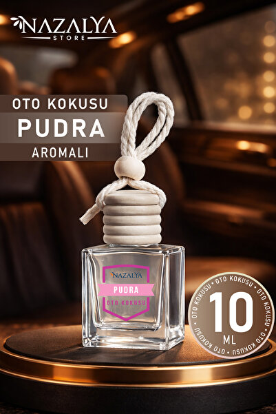 Nazalya Oto Araç Kokusu Pudra Aromalı Araba Ortam Parfümü 5ml