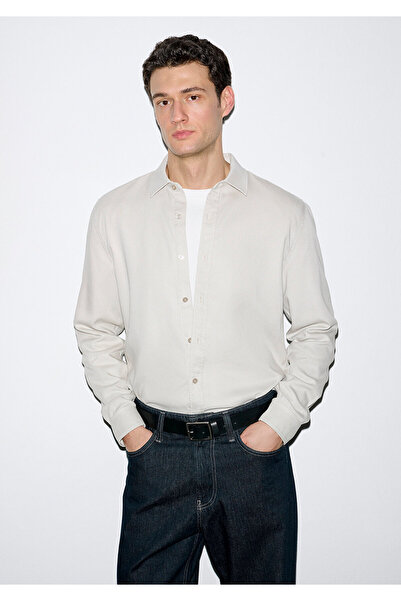 Mavi Bej ( Tencel ™ Cămașă Regular Fit / Normală croială 0210818-70134