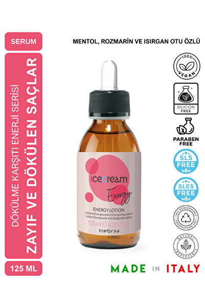 Inebrya Ice cream لوشن الطاقة المقوي ضد تساقط الشعر 125 مل