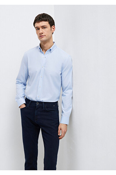Mavi Gömlek Regular Fit / Normal Kesim 0211670-90160