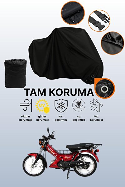 dokaca Mondial 100 Hyena X Compatible Motorcycle Tarpaulin Compatible with Bl...