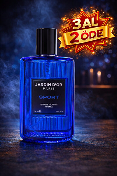 JARDIN D'OR Sport Men Perfume / Erkek Parfüm 50 Ml