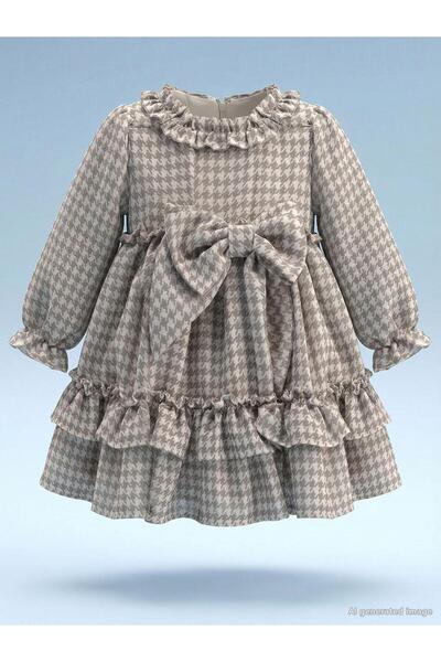 Pierre Cardin Рокля за 2-5 години - бежова 2-3 години