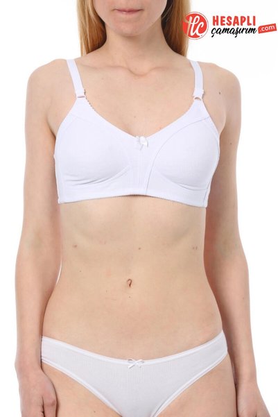 NBB Premium Women's Plus Size Minimizer Non-Wired Non-Supporting Gathered Combed Cotton Comfortable Bra