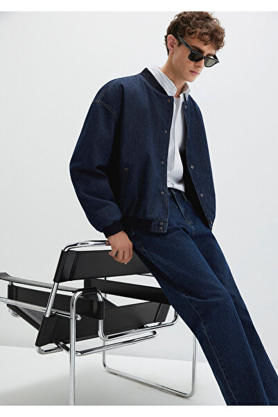 Mavi Jachetă din denim Leroy Street Rinse 0110718-90840