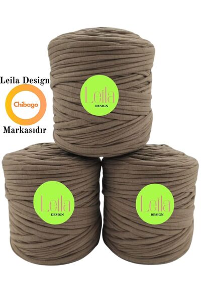 Leila Design açık kahve penye ip (600-650gr) 1 adet ip fiyatıdır