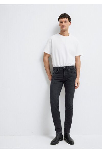 Mavi Παντελόνι James Classic Denim Σκούρο Ανθρακί Καπνός 0042490647