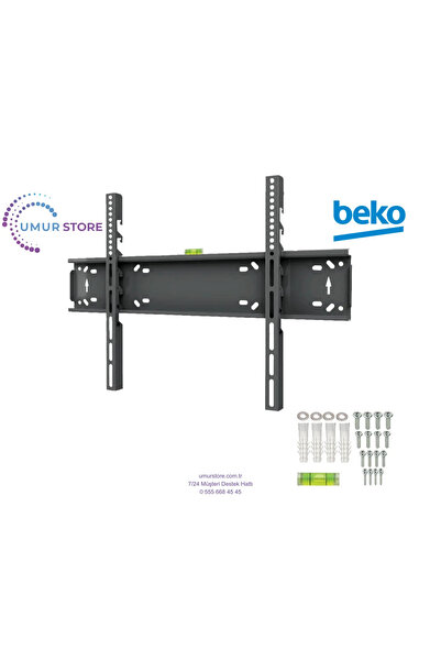 Beko 55” 55P6300 / 43”- 65” inç Lcd Led Televizyon Sabit Duvar Askı Aparatı