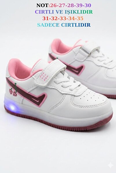 McDark حذاء رياضي نسائي باللون الأبيض العنابي موديل كيرزي