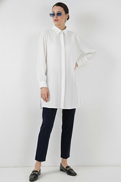 Hiccup Bdart Striped Long Sleeve Buttoned Shirt