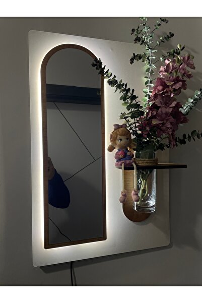 oncawall NEW Ledli pleksi aynalı duvar dekorasyon apliği ( 40x60 Cm)