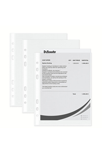 Esselte Folie de protecție standard A5 43 microni 100 bucăți/set