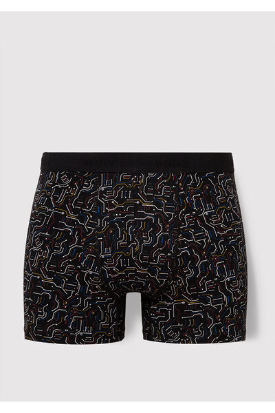 Mavi Printed Black Boxer 0910451-900