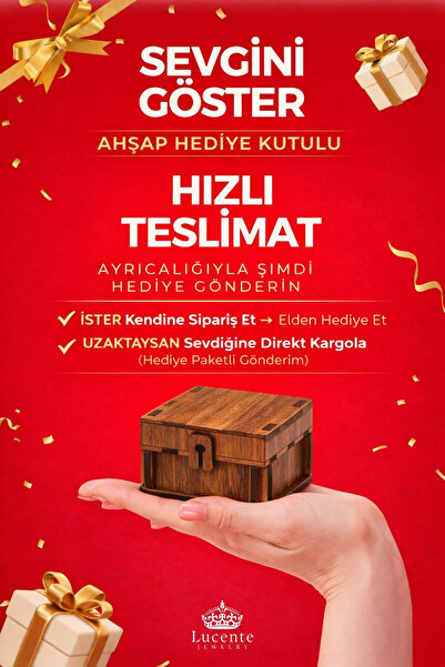 Lucente Jewellery Aşk Şans Bereket ve Zarafetin Simgesi Baget Taşlı 925 Ayar Tek Taş Pırlanta Modeli Kararma Karşıtı Rodyum Güçlendirmeli Gümüş Özel Gün Hediyesi 45 Cm Zincirli Küpe Hediyeli Işıltılı Baget Kadın Kolye