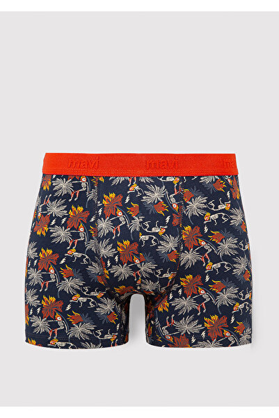 Mavi Printed Navy Blue Boxer 092655-85585