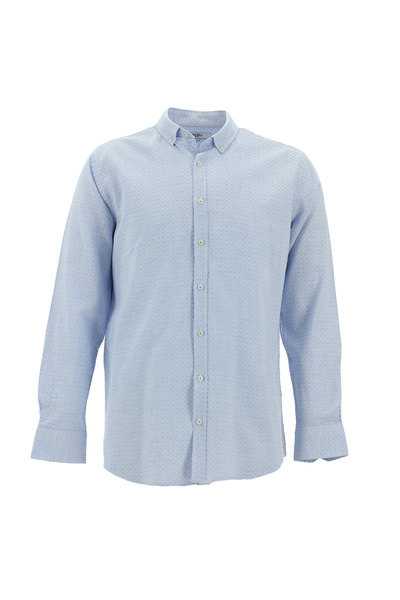 Kiğılı Cămașă sport din bumbac, cu mânecă lungă, slim fit