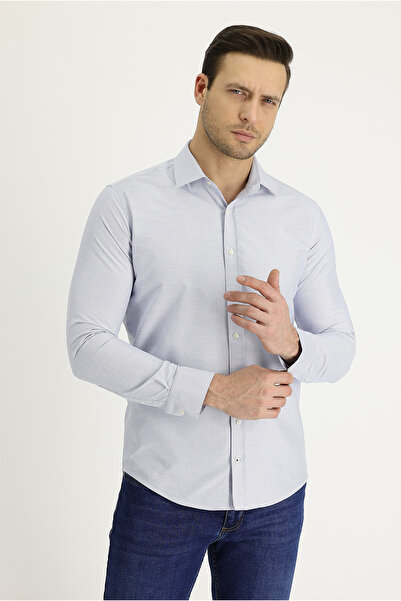 Kiğılı Cămașă cu mânecă lungă, slim fit, cu model clasic, din bumbac, ușor de...