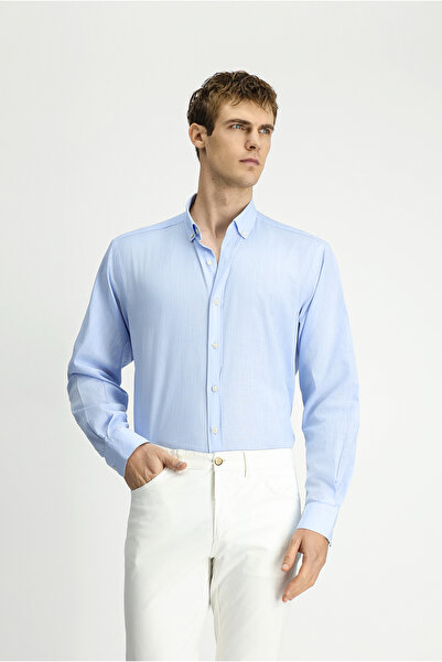 Kiğılı Cămașă cu mânecă lungă, croială normală, model in Aspect bumbac Sport,...