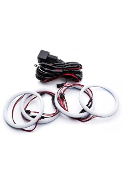 Xenon Bright Kit Angel Eyes LED BUMBAC pentru BMW E46 Coupe/Cabrio cu Facelif...