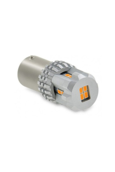 Xenon Bright LED auto P21W, BA15S cu 12 SMD, Canbus, Alb, 12V