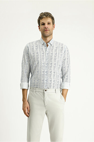 Kiğılı Long Sleeve Slim Fit Slim Fit Shirt