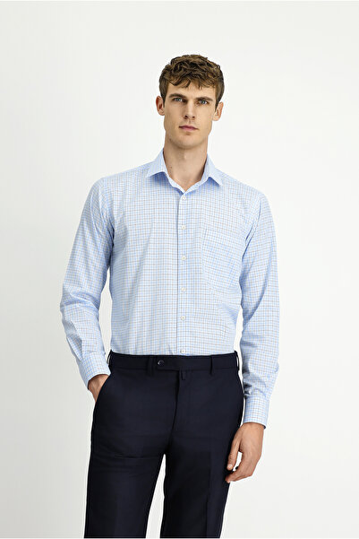 Kiğılı Cămașă în carouri din bumbac cu mânecă lungă