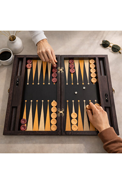 Helena Wood Art Meta Black Red Tavla