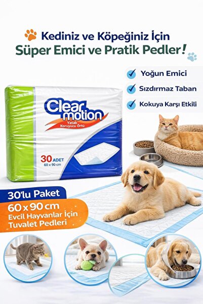 CLEAR MOTION Clearmotion Yatak Koruyucu Örtü 60 X 90 30 Lu