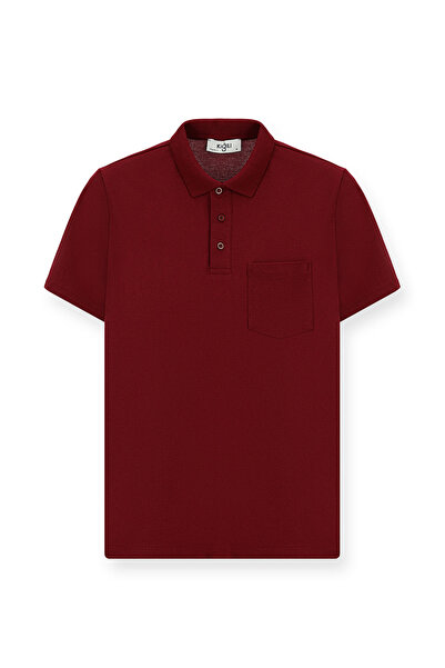 Kiğılı Regular Fit Pamuklu Nakışlı Polo Yaka Tişört