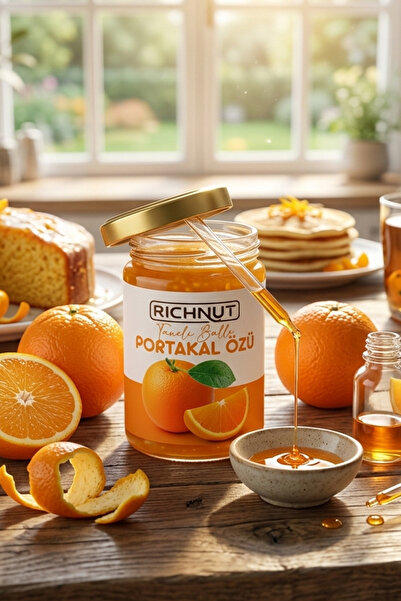 RİCHNUT Ballı Portakal Özü (Katkı, Koruyucu, Renklendirici İÇERMEZ)