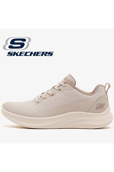 SKECHERS Bobs Moda Flex 117730TK Unisex Spor Ayakkabı BEJ